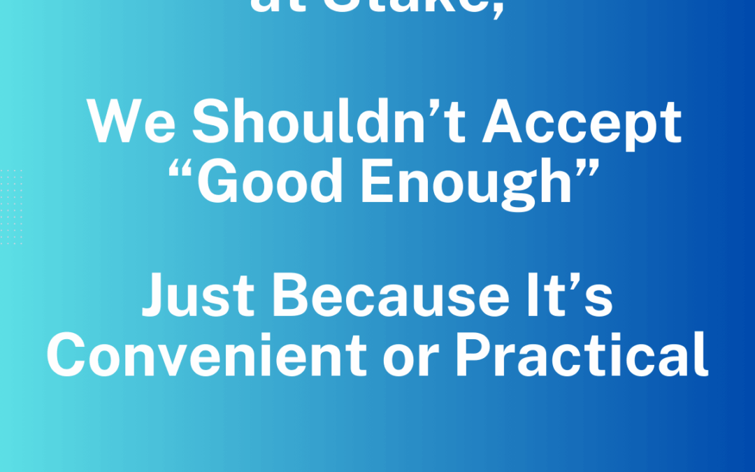 FFPE Tissue Isn’t Good Enough for Great Treatment