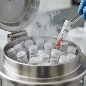 cryopreservation of tumor biopsy tissue and fluid